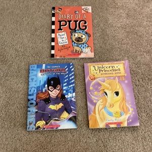 3 books not used